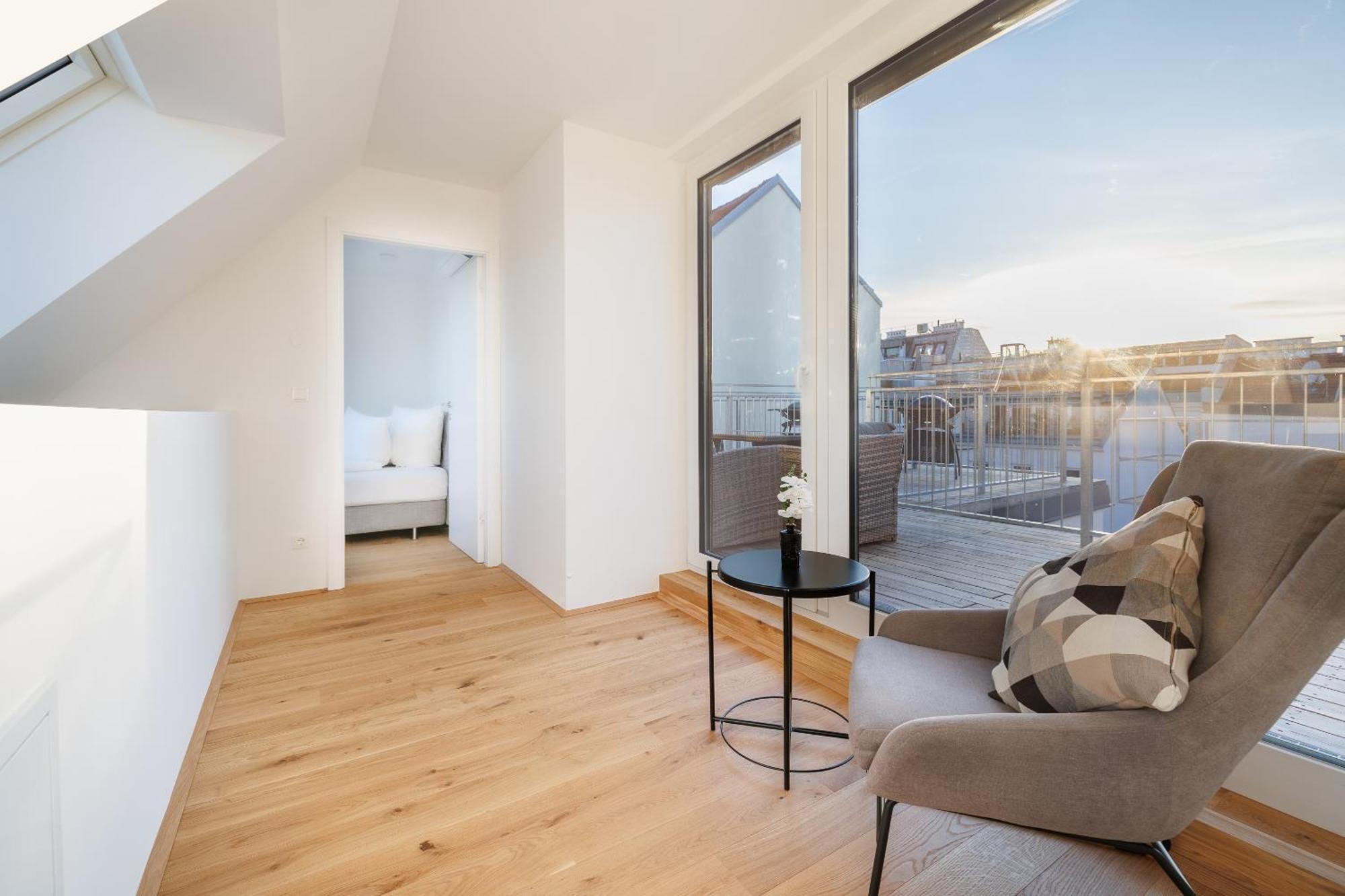 Symphony Apartments 41 - Modern Loft With Terrace And Grill In Central Location 비엔나 외부 사진